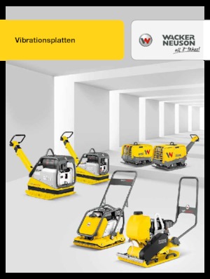 Односпрямовані віброплити Wacker Neuson WP1550Aw