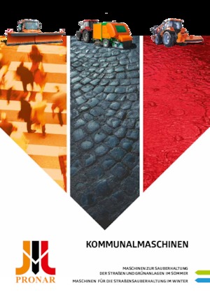 Підмітальні причепи Pronar ZMC 2.0