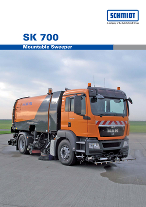 Підмітальні машини, подвійна експлуатація Schmidt SK 700 dual