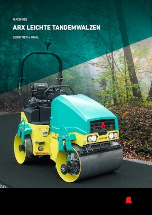 Тандемні вібраційні дорожні катки Ammann ARX 12 T4f