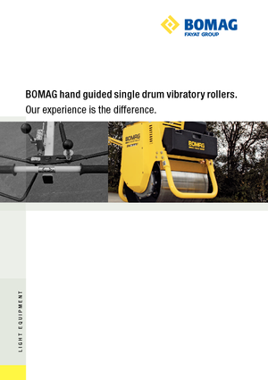 Тандемні вібраційні дорожні катки Bomag BW 55 E