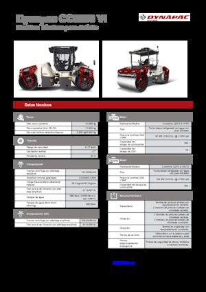 Тандемні вібраційні дорожні катки Dynapac CC 5200 VI 