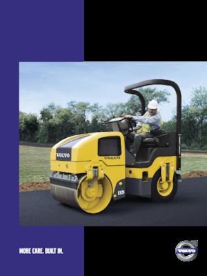 Тандемні вібраційні дорожні катки Volvo CR30 