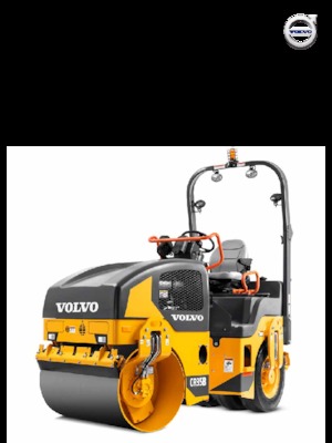 Тандемні вібраційні дорожні катки Volvo CR35B 