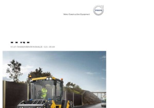 Тандемні вібраційні дорожні катки Volvo DD105 