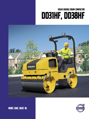 Тандемні вібраційні дорожні катки Volvo DD31HF