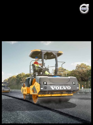 Тандемні вібраційні дорожні катки Volvo DD110C 