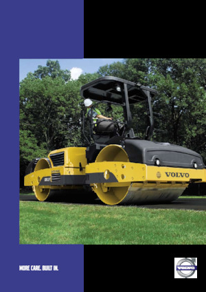 Тандемні вібраційні дорожні катки Volvo DD112HF