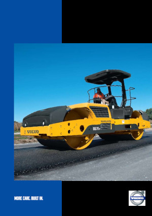 Тандемні вібраційні дорожні катки Volvo DD118HF