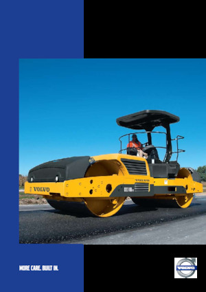 Тандемні вібраційні дорожні катки Volvo DD118HF