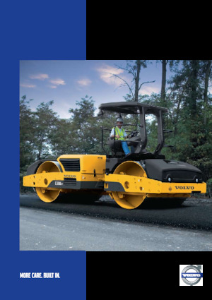 Тандемні вібраційні дорожні катки Volvo DD138HF