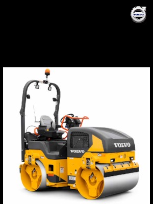 Тандемні вібраційні дорожні катки Volvo DD30B 