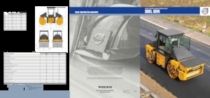 Тандемні вібраційні дорожні катки Volvo DD85