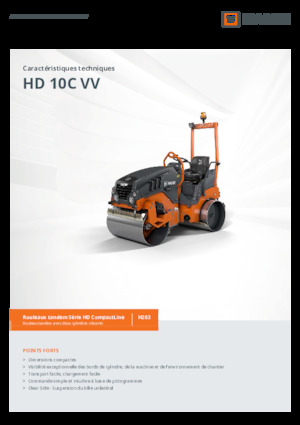 Тандемні вібраційні дорожні катки Hamm HD 10C VV