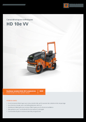 Тандемні вібраційні дорожні катки Hamm HD 10e VV