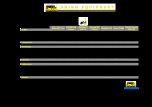 Тандемні вібраційні дорожні катки RHINO RCT13H