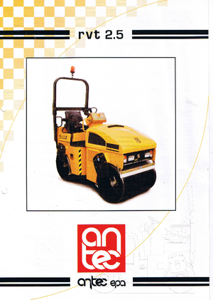 Тандемні вібраційні дорожні катки Antec RVT 2.5-12