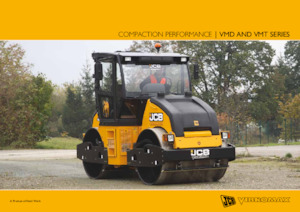 Тандемні вібраційні дорожні катки JCB-Vibromax VMD100