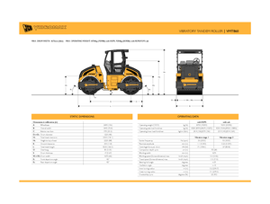 Тандемні вібраційні дорожні катки JCB VMT 860