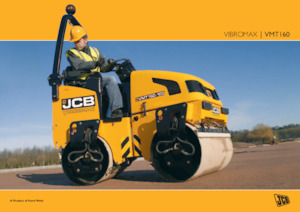 Тандемні вібраційні дорожні катки JCB-Vibromax VMT160-90