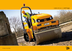 Тандемні вібраційні дорожні катки JCB VMT 860