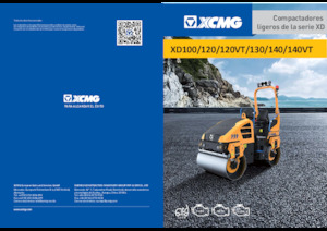 Тандемні вібраційні дорожні катки XCMG XD120