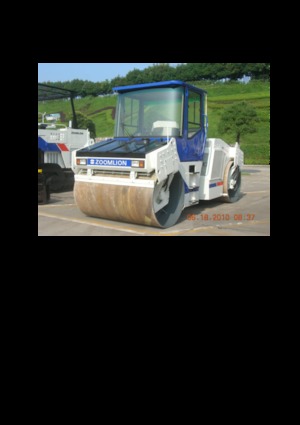 Тандемні вібраційні дорожні катки Zoomlion YZC13H