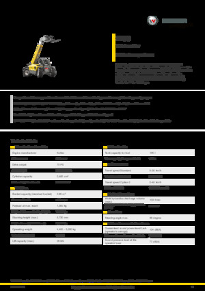 Телескопічні навантажувачі Kramer 2706