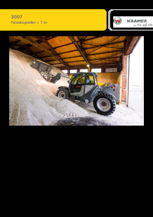 Телескопічні навантажувачі Kramer 3007