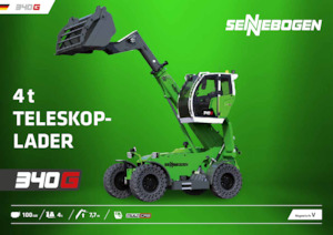 Телескопічні навантажувачі Sennebogen 340 G 