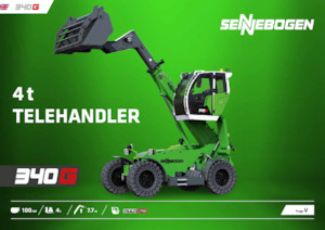 Телескопічні навантажувачі Sennebogen 340 G 