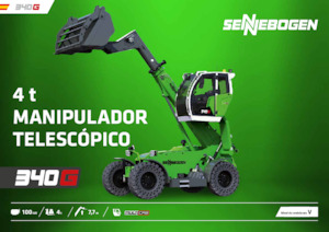 Телескопічні навантажувачі Sennebogen 340 G 
