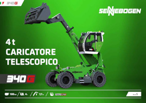 Телескопічні навантажувачі Sennebogen 340 G 