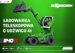 Телескопічні навантажувачі Sennebogen 340 G 