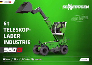 Телескопічні навантажувачі Sennebogen 360 G 