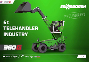 Телескопічні навантажувачі Sennebogen 360 G 