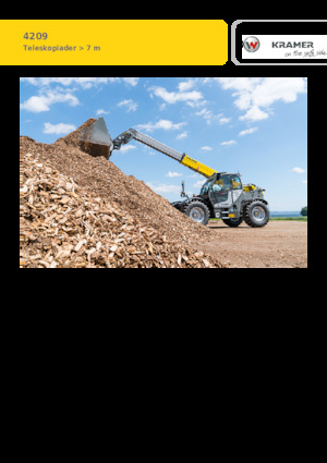 Телескопічні навантажувачі Kramer 4209