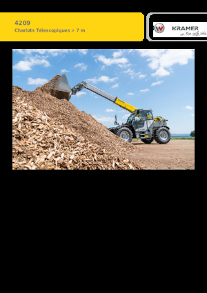 Телескопічні навантажувачі Kramer 4209