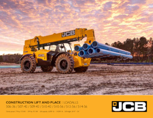 Телескопічні навантажувачі JCB 506-36