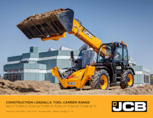 Телескопічні навантажувачі JCB 509-45TC