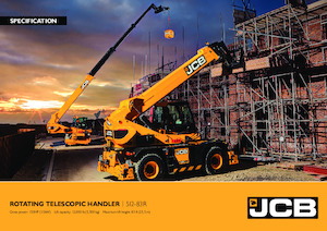 Телескопічні навантажувачі з верхньою будовою JCB 512-83R