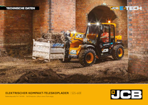 Електричні телескопічні навантажувачі JCB 525-60E Hi-Viz 