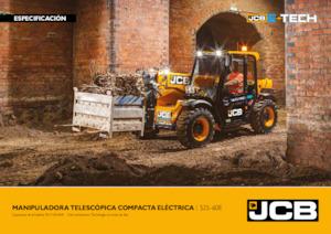 Електричні телескопічні навантажувачі JCB 525-60E Hi-Viz 