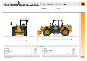 Телескопічні навантажувачі JCB 530-70