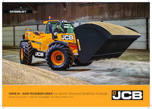 Дворовий навантажувач JCB 536-95 AGRI