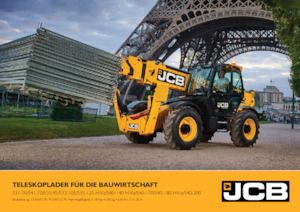 Телескопічні навантажувачі JCB 540-200