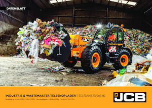 Телескопічні навантажувачі JCB 560-80 