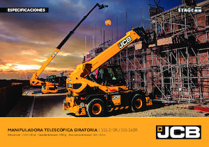 Телескопічні навантажувачі JCB 555-210R 
