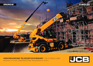 Телескопічні навантажувачі JCB 555-210R 
