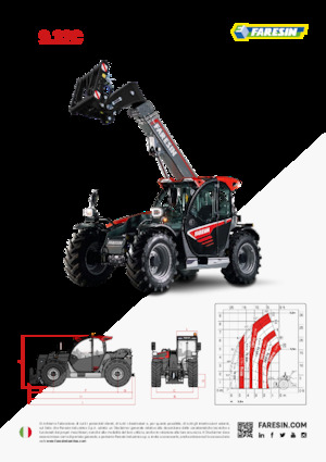 Телескопічні навантажувачі Faresin Handlers 9.32C Classic 55